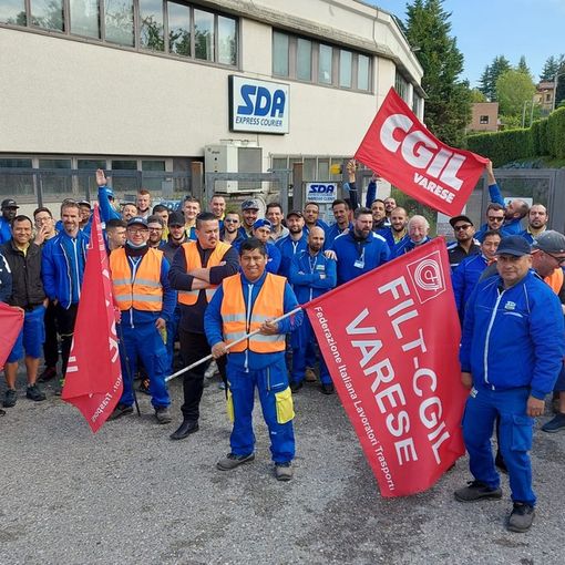 Ripresa l'attività alla Sda di Gazzada dopo otto giorni di sciopero