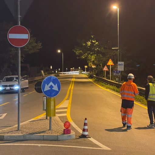 Video e foto della riapertura del ponte di Sesto sono di Marco Limbiati