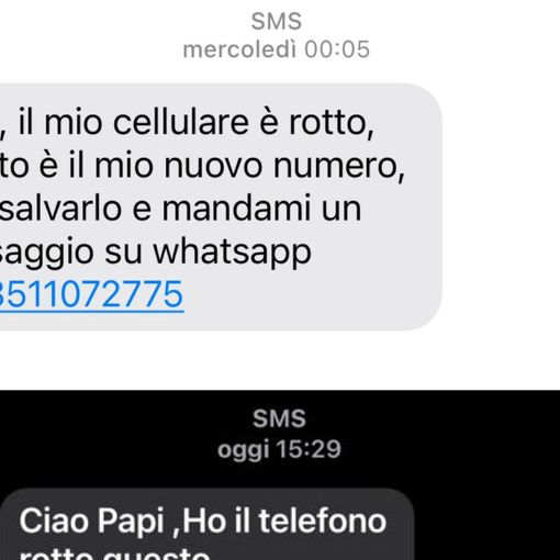 Una nuova truffa corre sugli smartphone: «Papy ho il telefono rotto, mandami un messaggio a questo numero temporaneo»