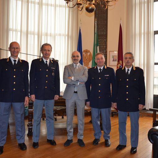I cinque nuovi vicecommissari in forza alla Questura di Varese