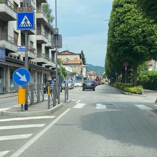 la zona di viale dei Mille del drammatico incidente di questa mattina