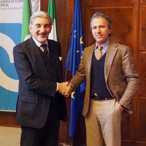 Camera di Commercio: il presidente Mauro Vitiello incontra il sottosegretario di Regione Lombardia Raffaele Cattaneo