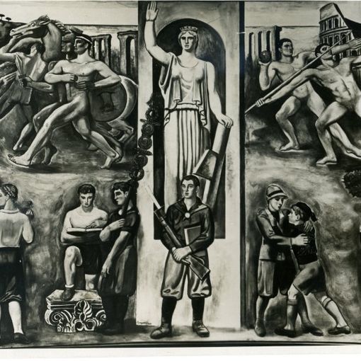 VIDEO e FOTO - &quot;L'arte svelata&quot; della questura più unica d'Italia: «Cari cittadini, qui c'è un tesoro&quot;