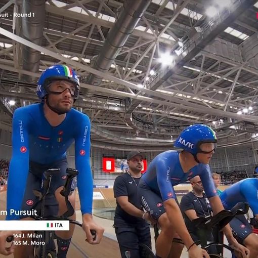 Ganna e azzurri show. A Glasgow l'Italia è in finale