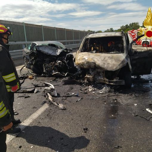 Le immagini dell'incidente a Villa Guardia