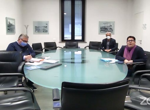 I vertici di Agesp sono intervenuti da remoto in commissione