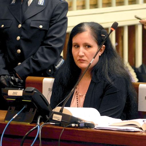 Alessia Pifferi in Aula (foto Afe/Adnkronos)