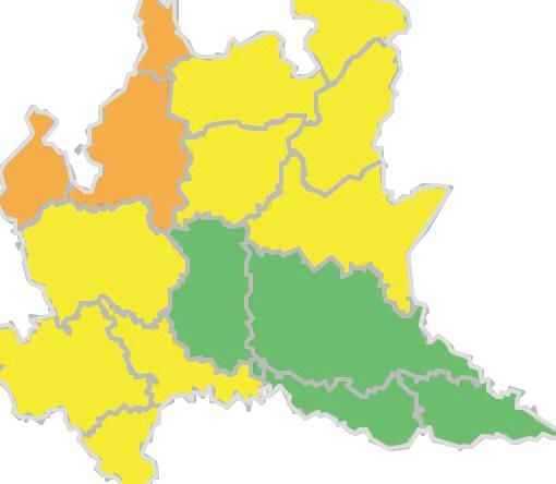 Doppia allerta per il rischio di temporali forti sulla nostra provincia