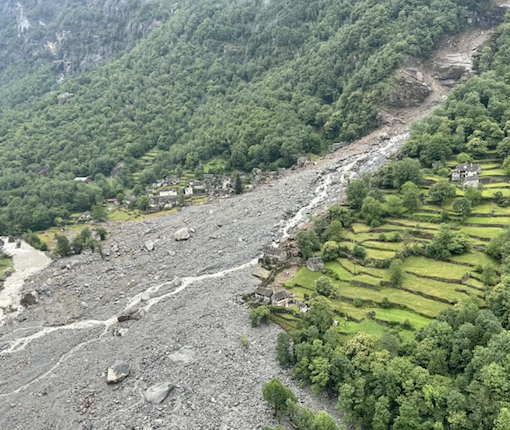 I danni del maltempo in Canton Ticino