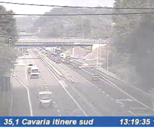 La situazione vista dalle webcam di Autostrade per l'Italia