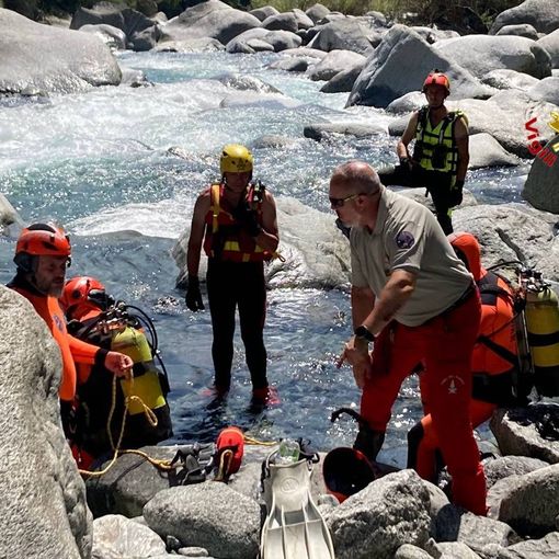 Ritrovato il corpo del diciassettenne di Rho inghiottito dal torrente Masino in Valtellina