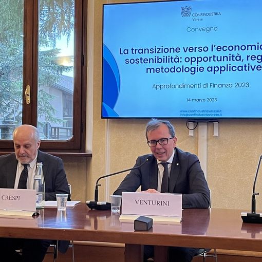 Da sinistra, Marco Crespi e Gianluigi Venturini