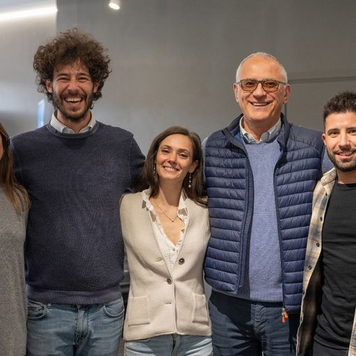 La famiglia Terrazzano, alla guida di Automotive Broker Services (foto Fabio Cadringher)