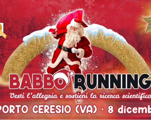 La Babbo Running arriva per la prima volta a Porto Ceresio: la camminata natalizia a sostegno della ricerca pediatrica