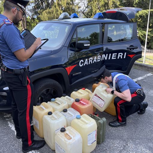 Carburante &quot;spillato&quot; dai camion in sosta: a Cunardo cinquantenne arrestato per furto