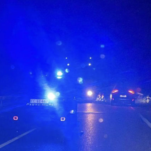 Carabiniere investito sulla provinciale a Caravate