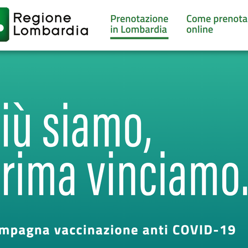 Vaccini, dalle 12 al via le prenotazioni per le persone fragili tra i 55 e i 59 anni