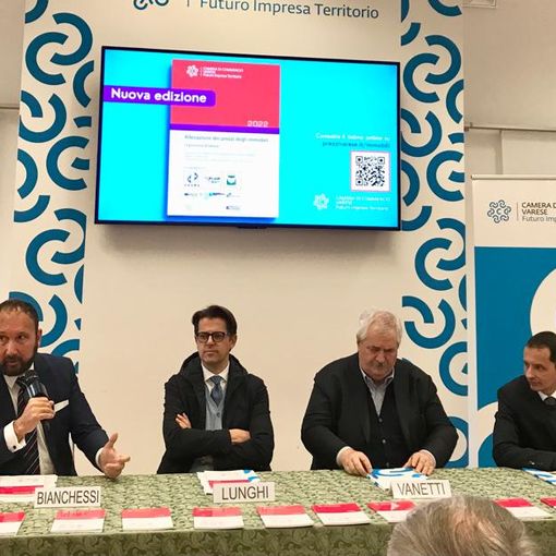 Da sinistra: Bernardo Bianchessi, Fabio Lunghi, Dino Vanetti, Riccardo Ortiz