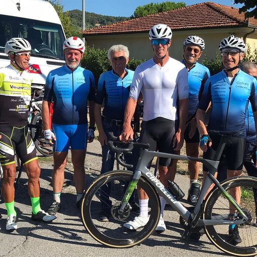 «La terza giornata è quella del mal di gambe... Passato quando ci è venuto incontro Cipollini»