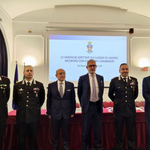 Bella partecipazione all'incontro di Confapi Varese e Arma Carabinieri su “verifiche ispettive nei luoghi di lavoro”