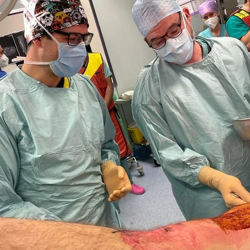 All'Ospedale di Circolo eseguito con successo intervento ortopedico mini-invasivo di alta complessità