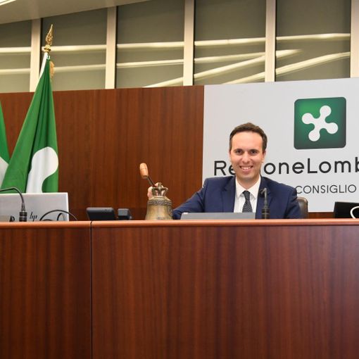 Giacomo Cosentino, 37 anni, varesino, vicepresidente del consiglio regionale
