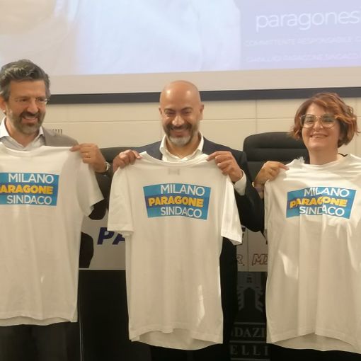VIDEO. Paragone si presenta come sindaco di Milano: «È una candidatura politica. A Varese auguro il meglio. Deluso da Galimberti. Pinti ha grande entusiasmo»