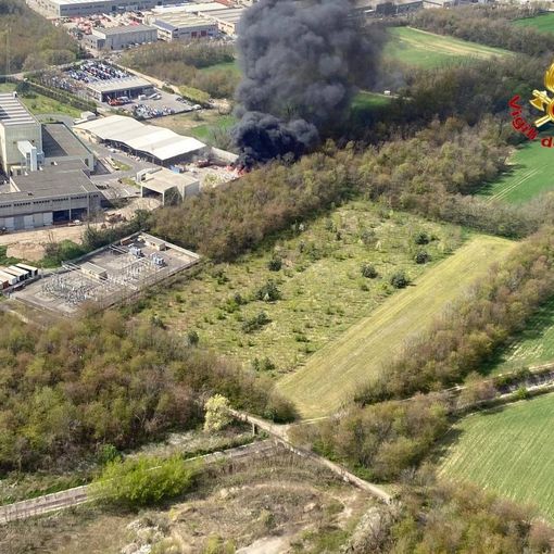 Incendio in Accam, Neutalia: «A fuoco ingombranti non pericolosi»