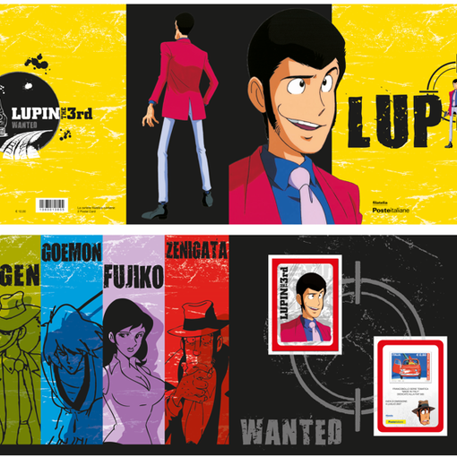 Poste alla Fiera del fumetto di Busto con Lupin III