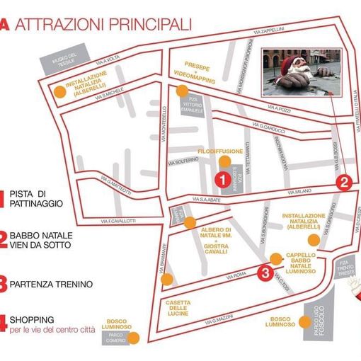 LA MAPPA DEL NATALE. Piazze, vie, parchi: ecco come orientarsi nelle iniziative. E che numeri