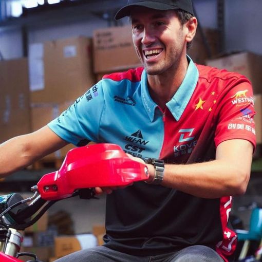 Ottavio Missoni Jr sulla sua nuova Kove 450 Rally
