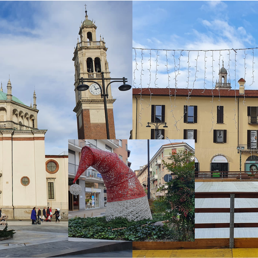 FOTO. È scoppiato già il Natale. E Busto lancia la sfida con la sua pista dei record