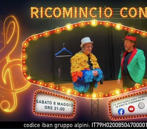 Una locandina dello spettacolo di Caccia