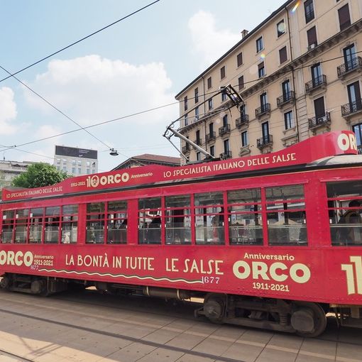 L'Orco Mangiabene compie 110 anni e veste il leggendario Tram numero 1 di Milano