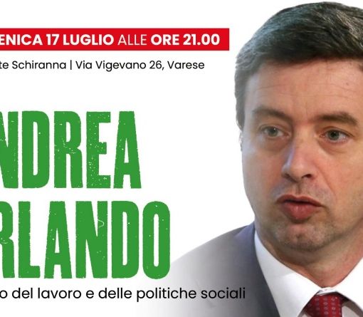 Festa Pd alla Schiranna: arriva il ministro Orlando