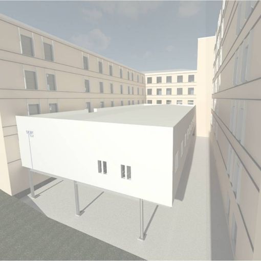 Render nuove sale operatorie ospedale di Tradate