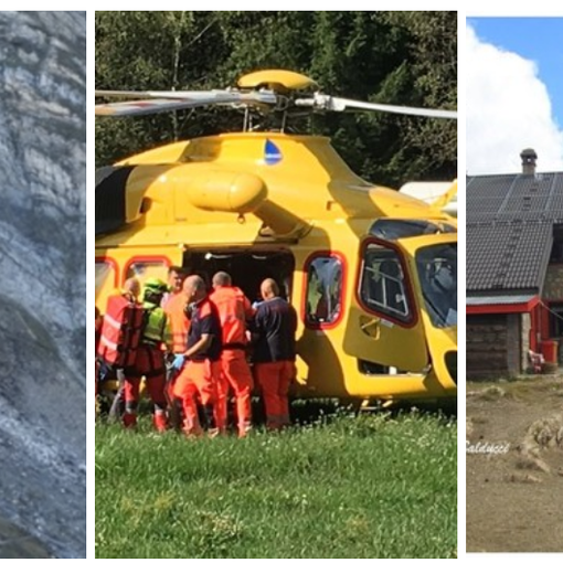 Frana in alta Valle Formazza sotto al rifugio Città di Busto: si cercano due escursionisti dispersi