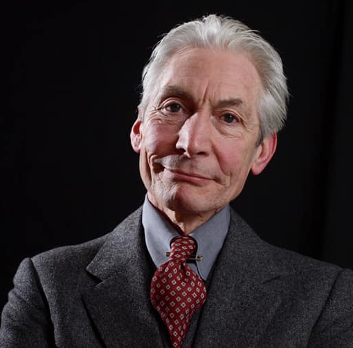 Charlie Watts nella foto postata dai Rolling Stones