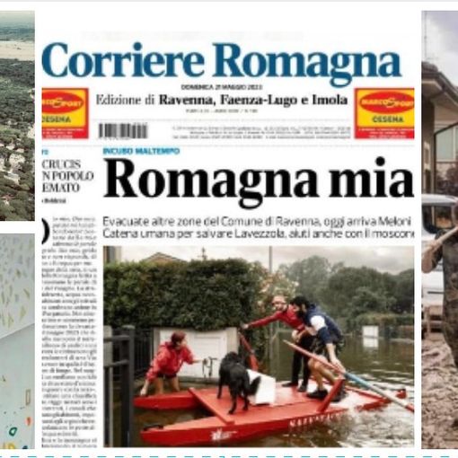 Immagini tratte dalla pagina Facebook &quot;Cervia e Milano Marittima&quot; e da Cerviaemilanomarittima.org (foto Mattias Foschi)