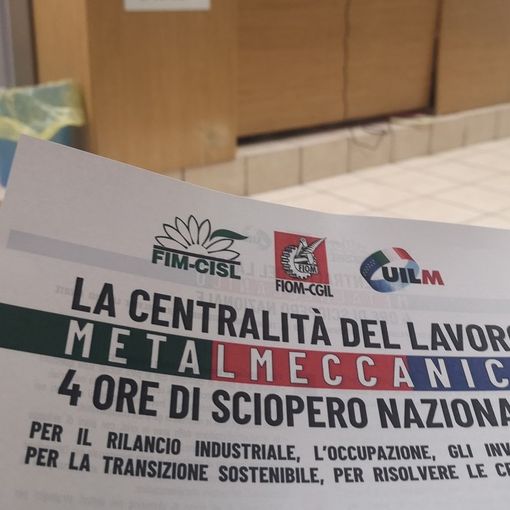 Sciopero metalmeccanici: il 7 luglio presidio davanti Prefettura di Varese