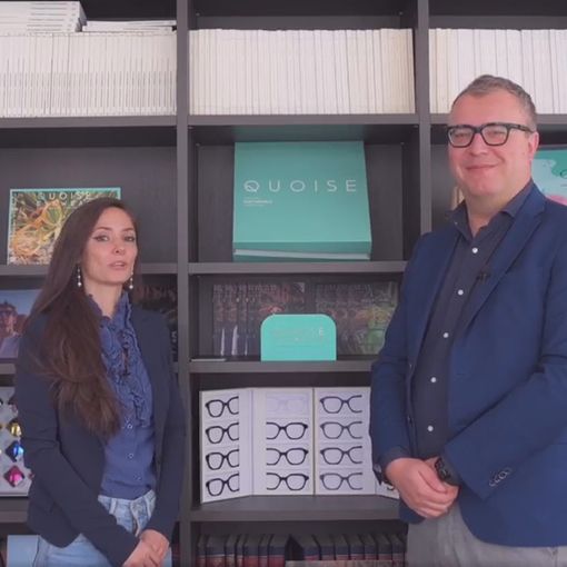 VIDEO. Negli occhiali di Quoise Eyewear si vede il mare...