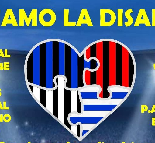Milan, Inter, Juve e Pro Patria: amici che si sfidano per aiutare le Cuffie colorate a prendere casa