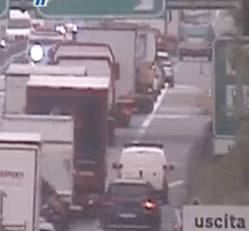 La situazione del traffico in A8 vista dalle webcam di Autostrade per l'Italia