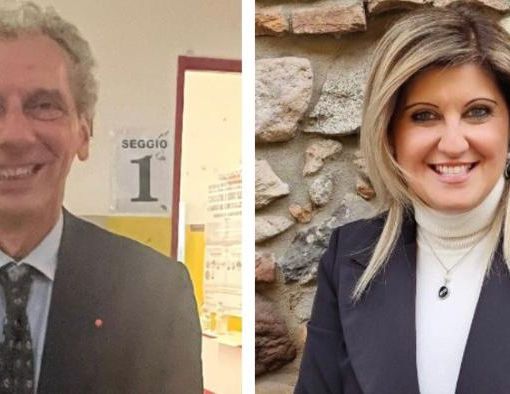 I nuovi sindaci di Samarate e Malnate Alessandro Ferrazzi e Nadia Cannito