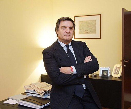 Giorgio Fossa in una foto tratta da Wikipedia