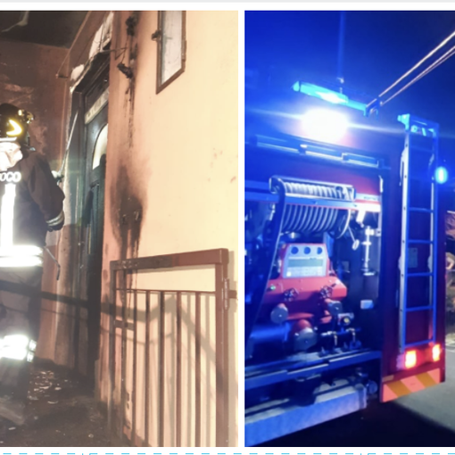 Fiamme in appartamento a Vergiate: quattro persone intossicate dal fumo