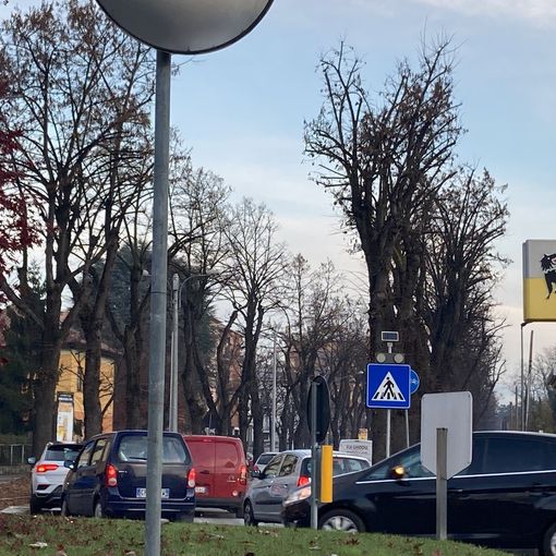 Viale Boccaccio, foto dalle 7.15