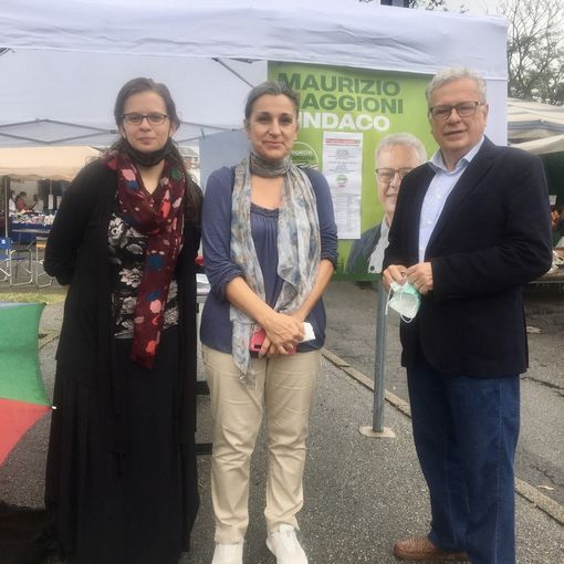 Da sinistra Volfi, Toia e Maggioni