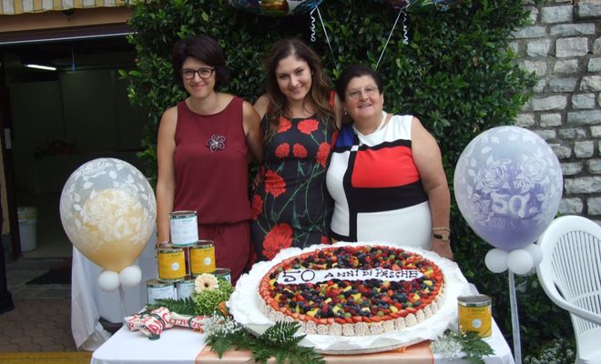 La festa dei 50 anni dei Perzic de Munà
