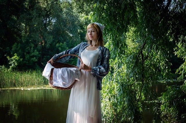 "a brenta" - il mastello per il bucato